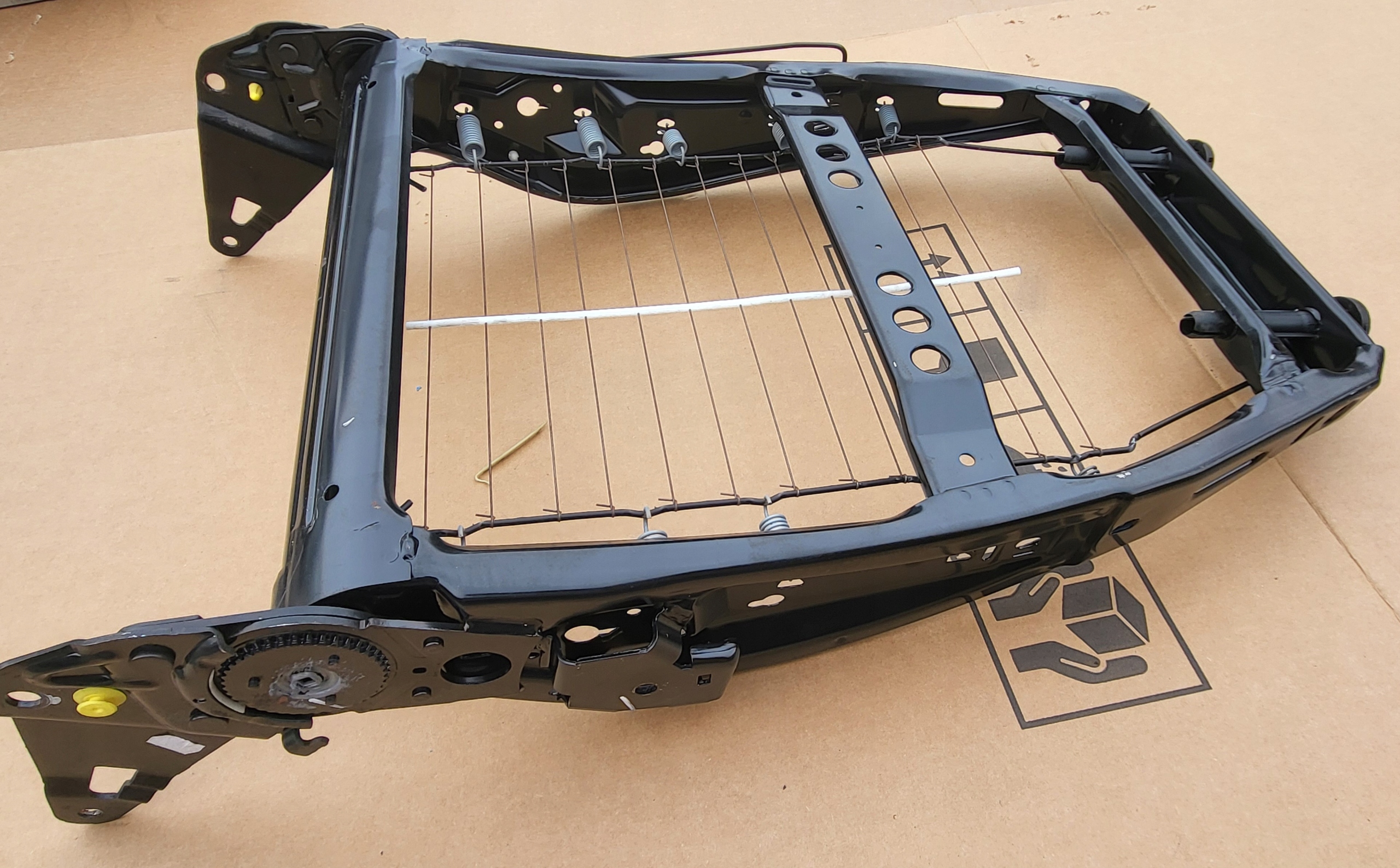 OPARCIE support seat right front VW SHARAN and 7M SEAT ALHAMBRA FORD GALAXY