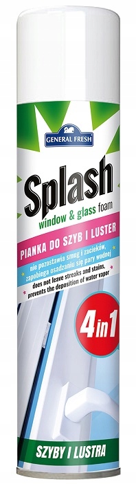 

General Fresh Splash pianka do mycia szyb i luster