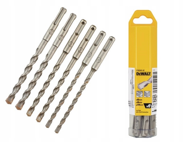 

Wiertła Do Betobu Sds 6EL6/8/10X160 DT60302 Dewalt