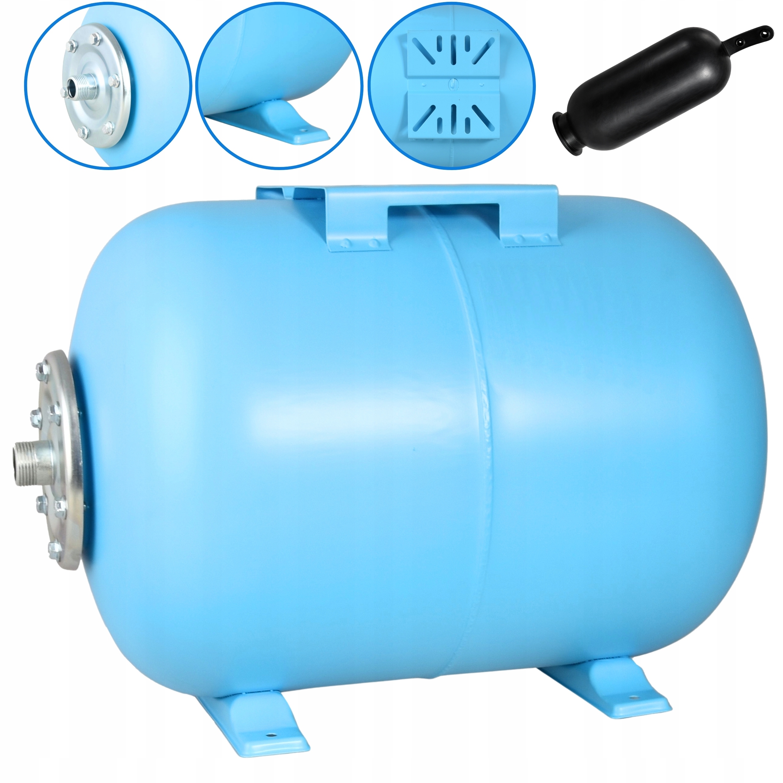 Membránová Nádrž 50 L Hydrofor Pro Vodní Čerpadlo Baniak Membrána Ocel