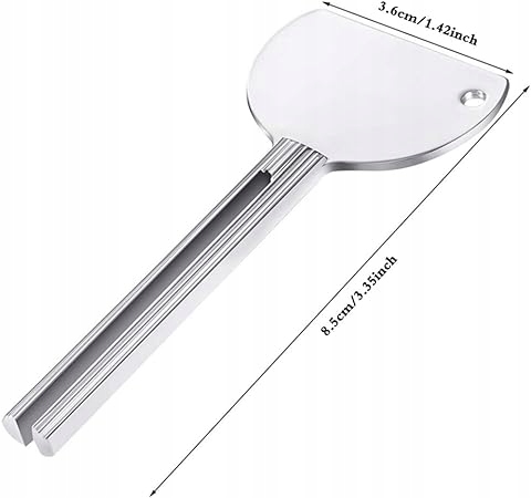 WYCISKACZ DO TUBEK FARB PAST KREMÓW ZESTAW 5 SZTUK METALOWY KLUCZYK Marka inna marka