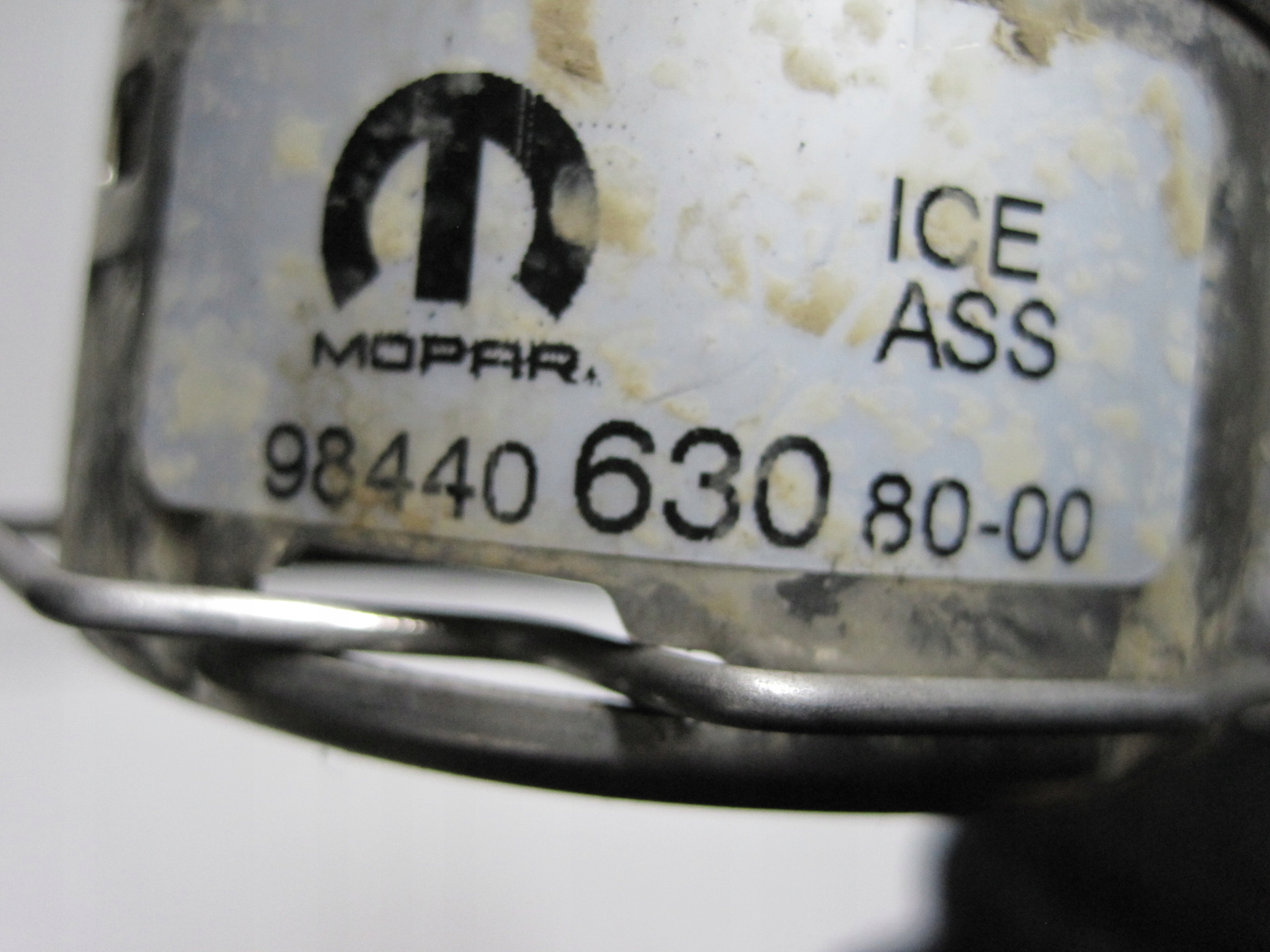 pipe hose CITROEN PEUGEOT 9844063080
