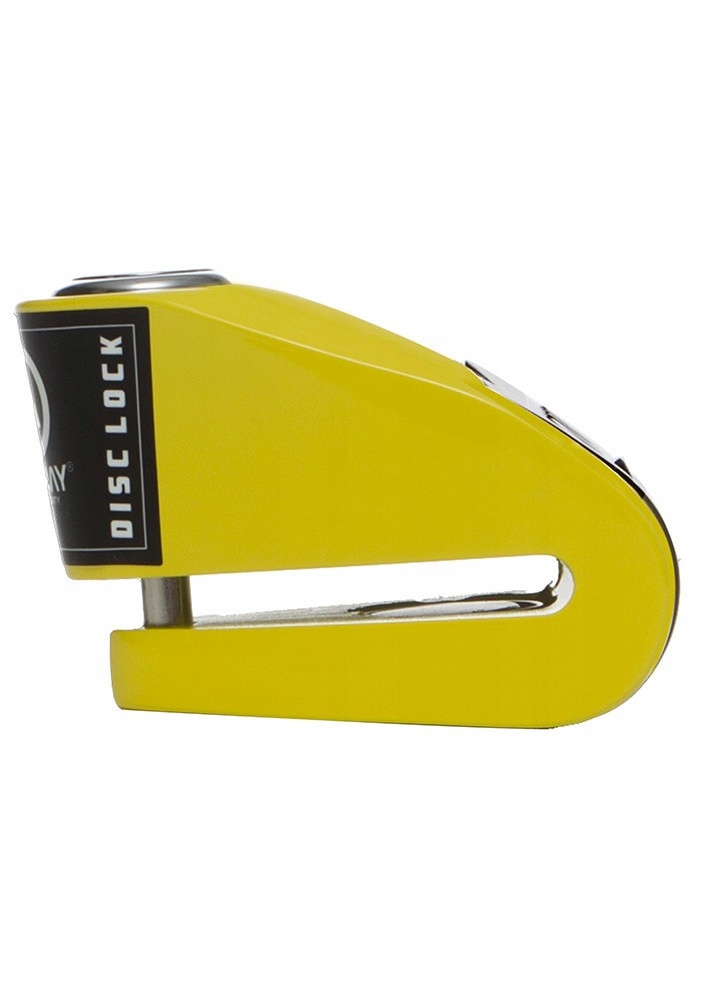 Auvray zámek na štít s alarmem B-lock 06 žluto-černý, průměr čepu 6 mm