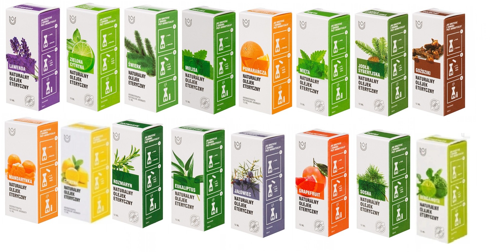 

16 doskonałych olejków eterycznych 100% Gratis!