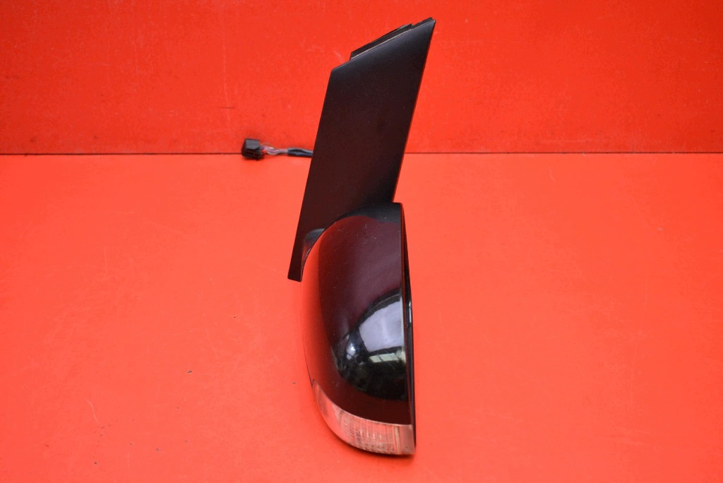 mirror left black, EU 073015 VW TOURAN 1 and 03-06 6 PIN