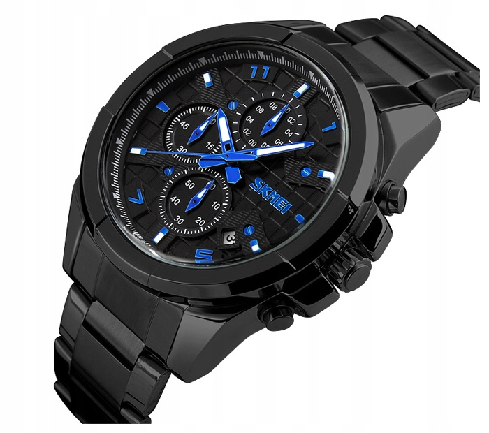 

Skmei Zegarek męski bransoleta chronograf