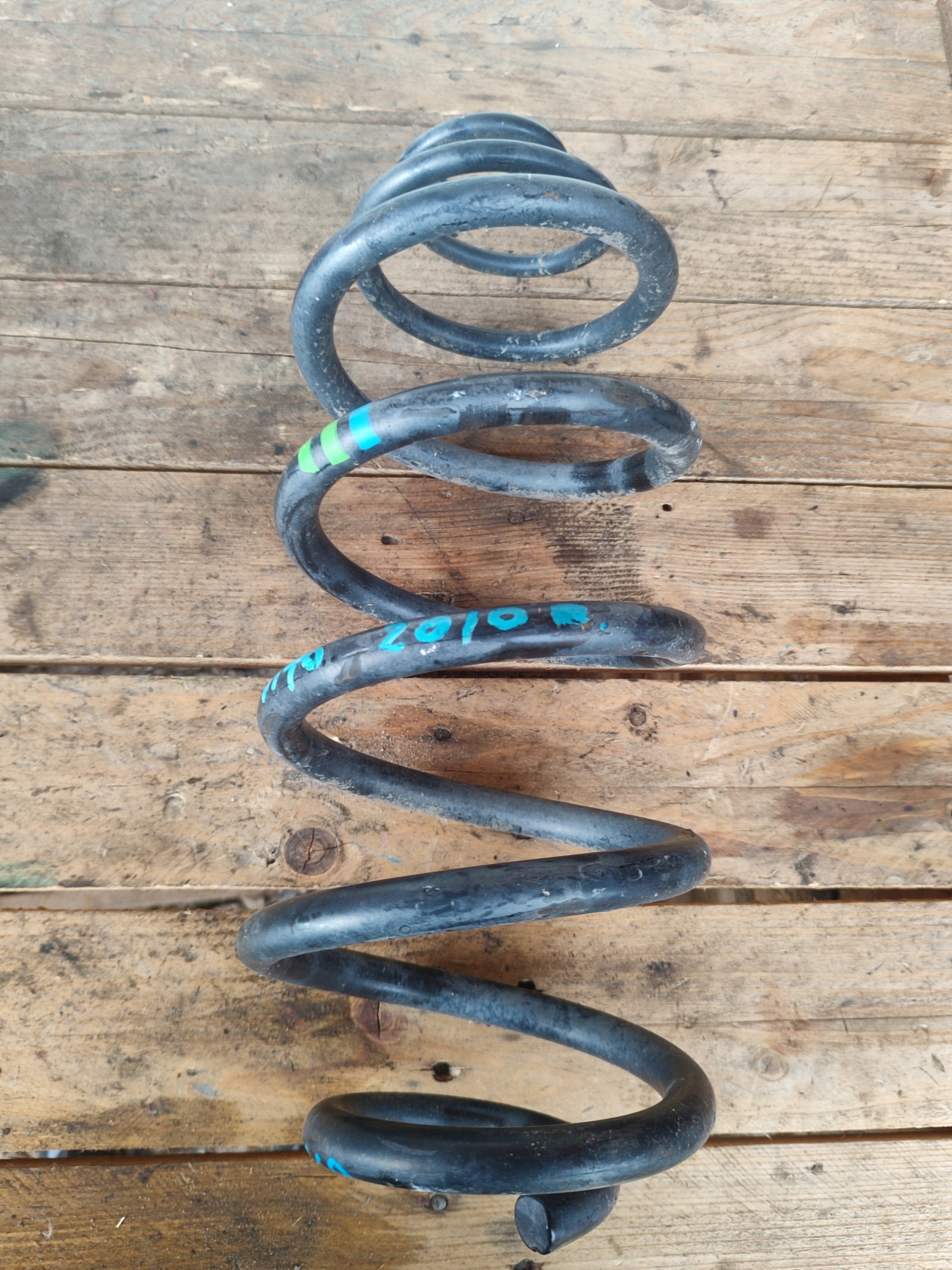 spring springing rear part Mercedes Vito W639