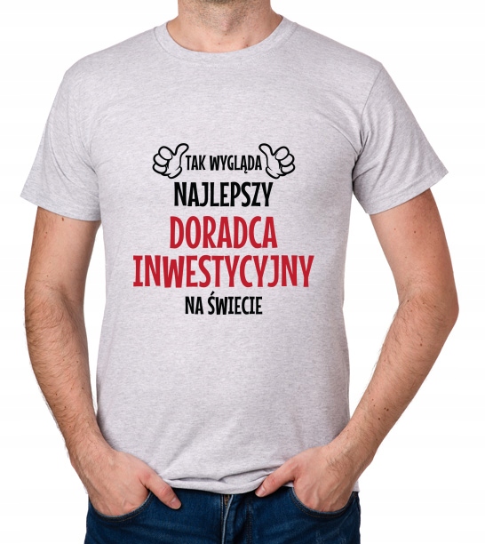 

koszulka Najlepszy Doradca Inwestycyjny prezent