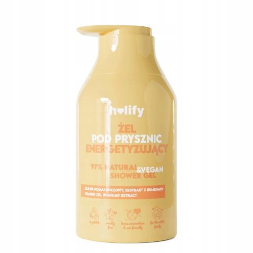 

Holify żel pod prysznic energetyzujący, 500ml