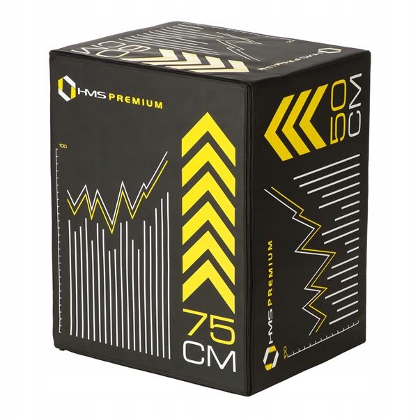 SKRZYNIA PLYOMETRYCZNA TRENINGOWA SOFT PYB01 HMS Model PYB01