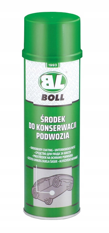 BOLL ŚRODEK DO KONSERWACJI PODWOZIA CZARNY 500ML