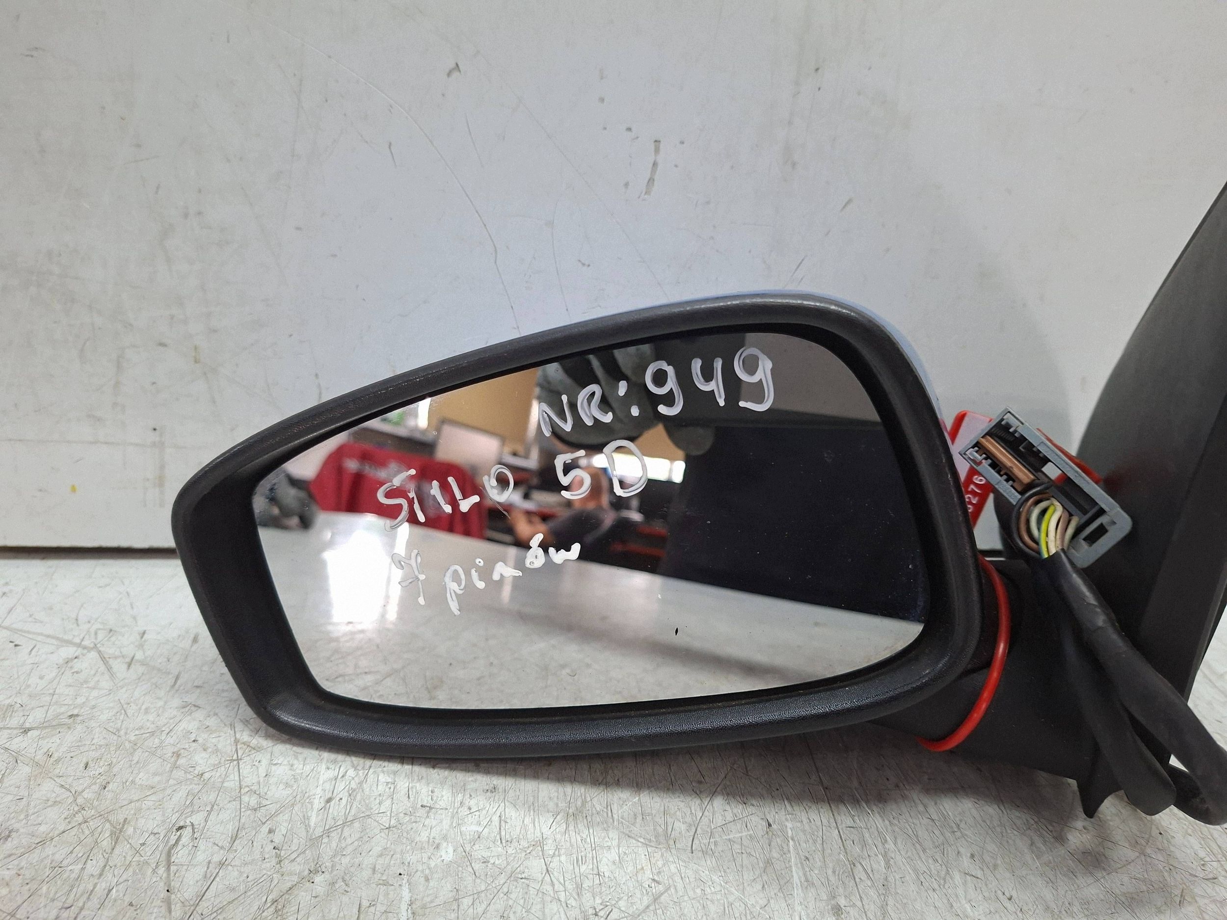 mirror left 7 vertical FIAT STILO 5D 2001