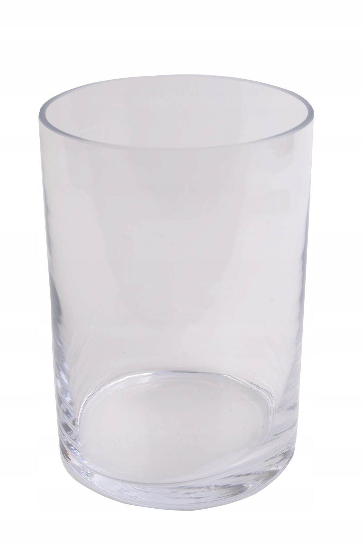 

Wazon szklany wysoki cylinder tuba las słoju 21cm