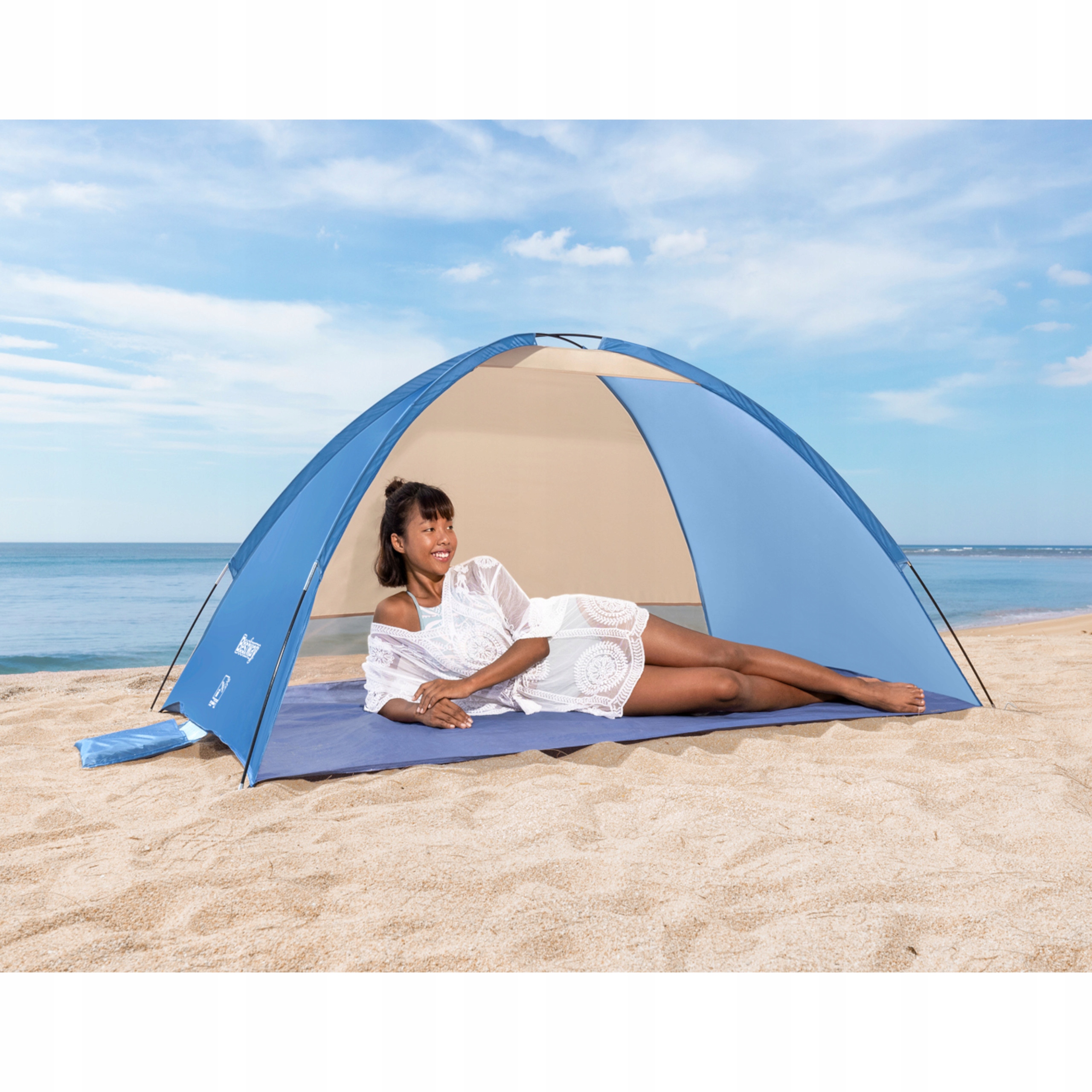 Namiot plażowy UV dwuosobowy 120x200x95 cm bestway wodoodporny 68105 Rodzaj plażowy