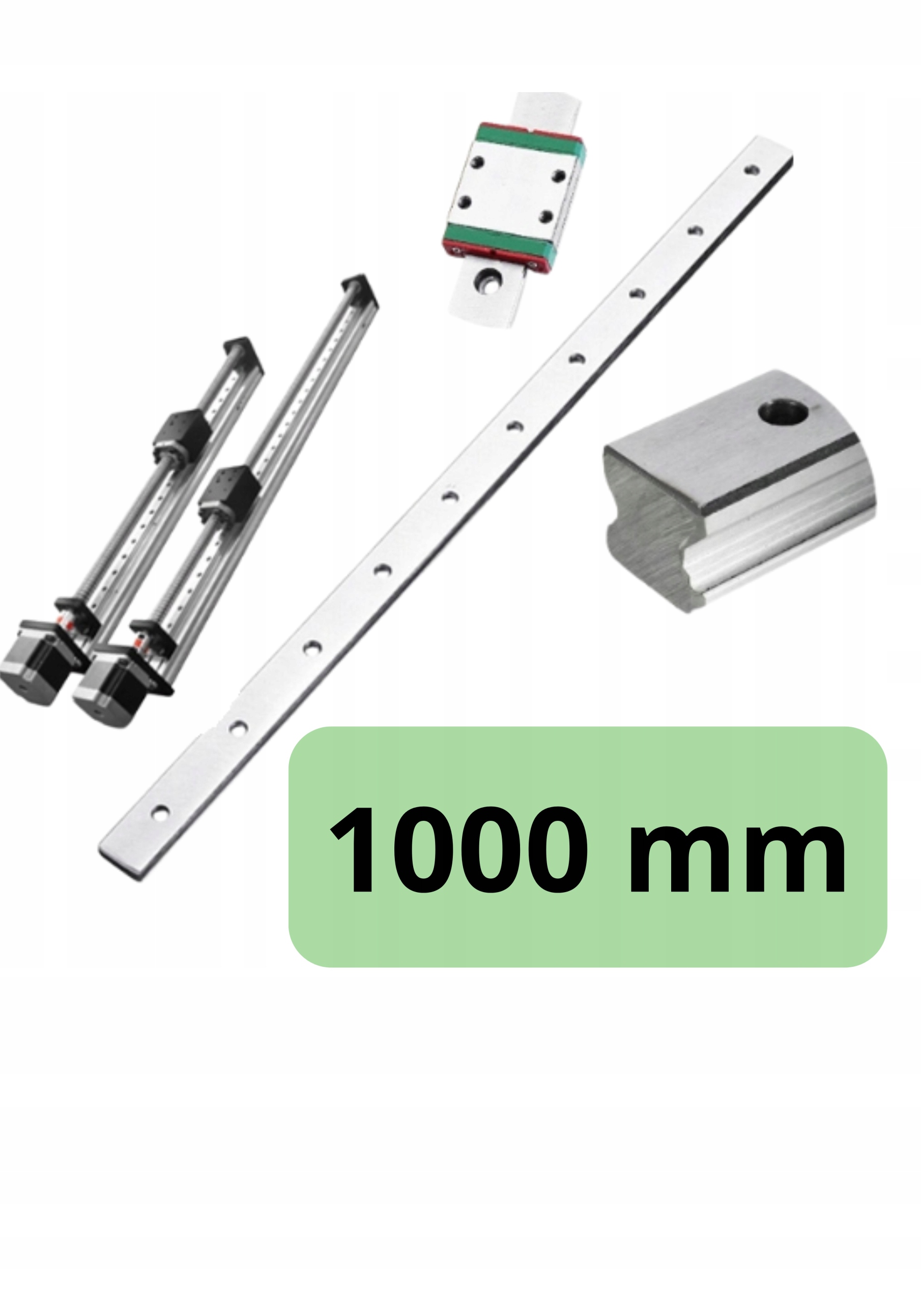 Prowadnica liniowa MGN15 1000 mm