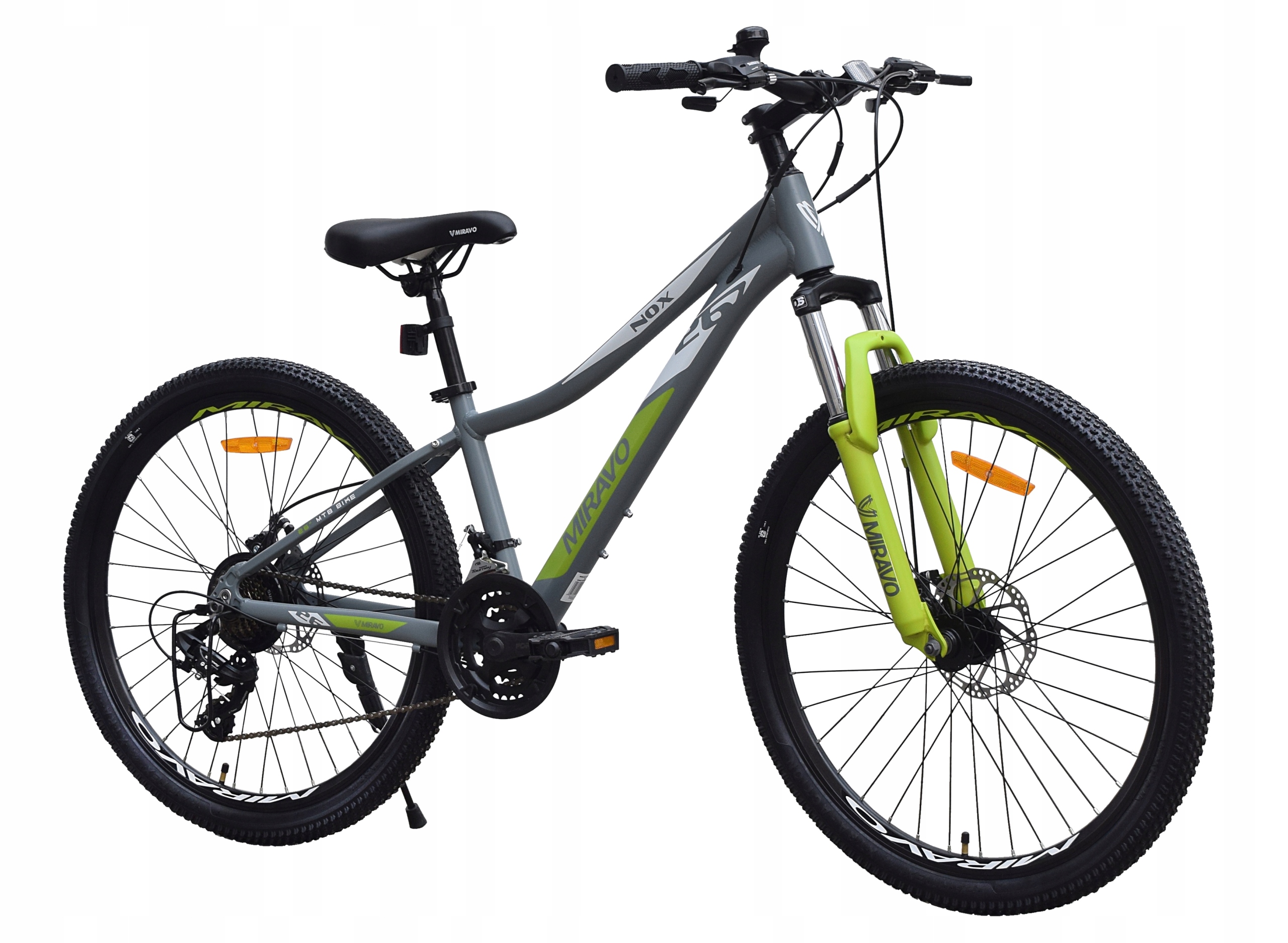 Kolo 26 Miravo Mtb Horský Hliník Tlumič Osvětlení Patka Bonus