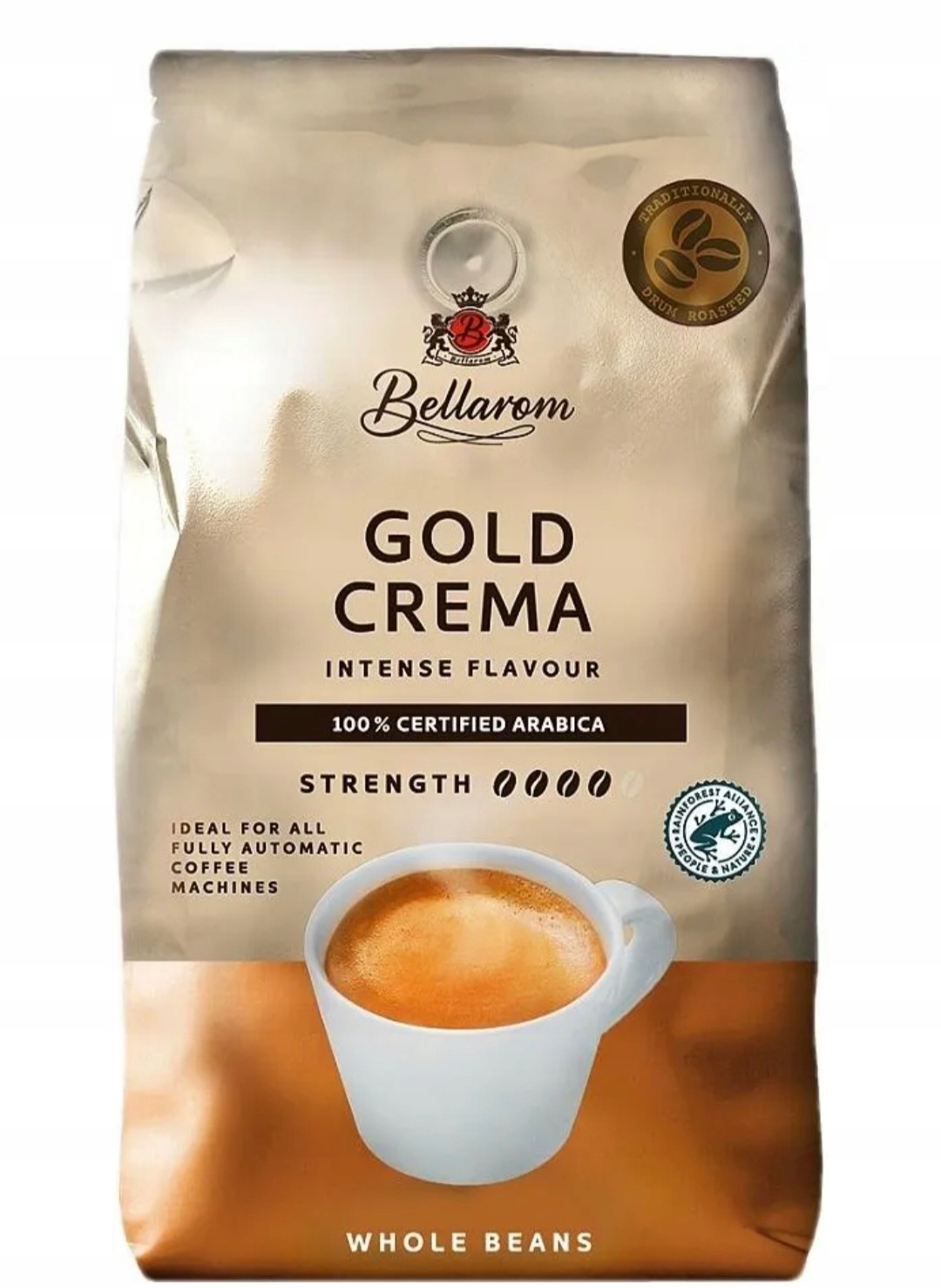 Levně Bellarom Gold Crema Káva 1000 G