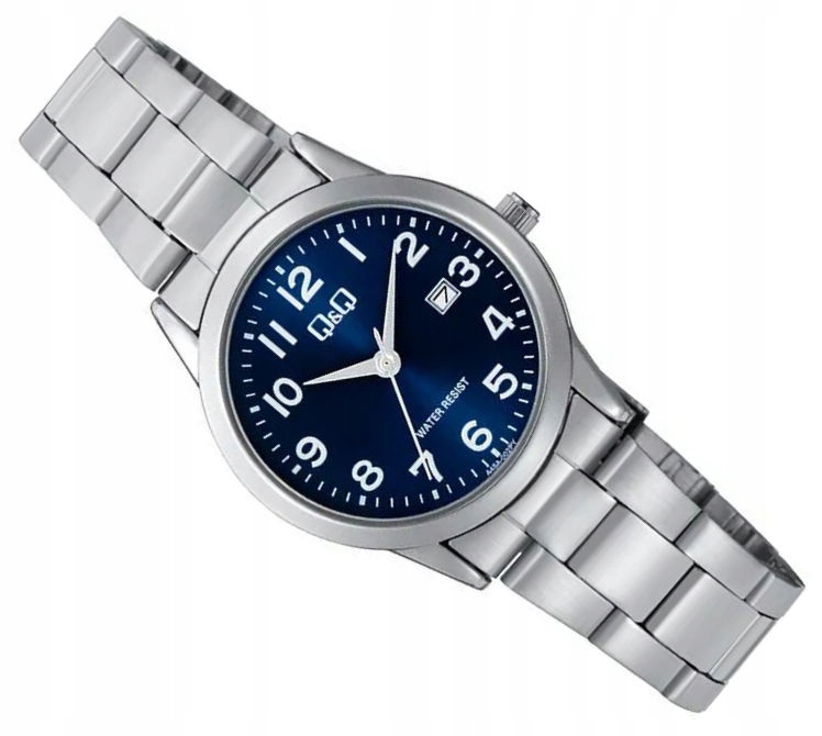 Dámské Klasické Čitelné Hodinky Q&q S Datumovkou A45A-002P Pouzdro 30 mm