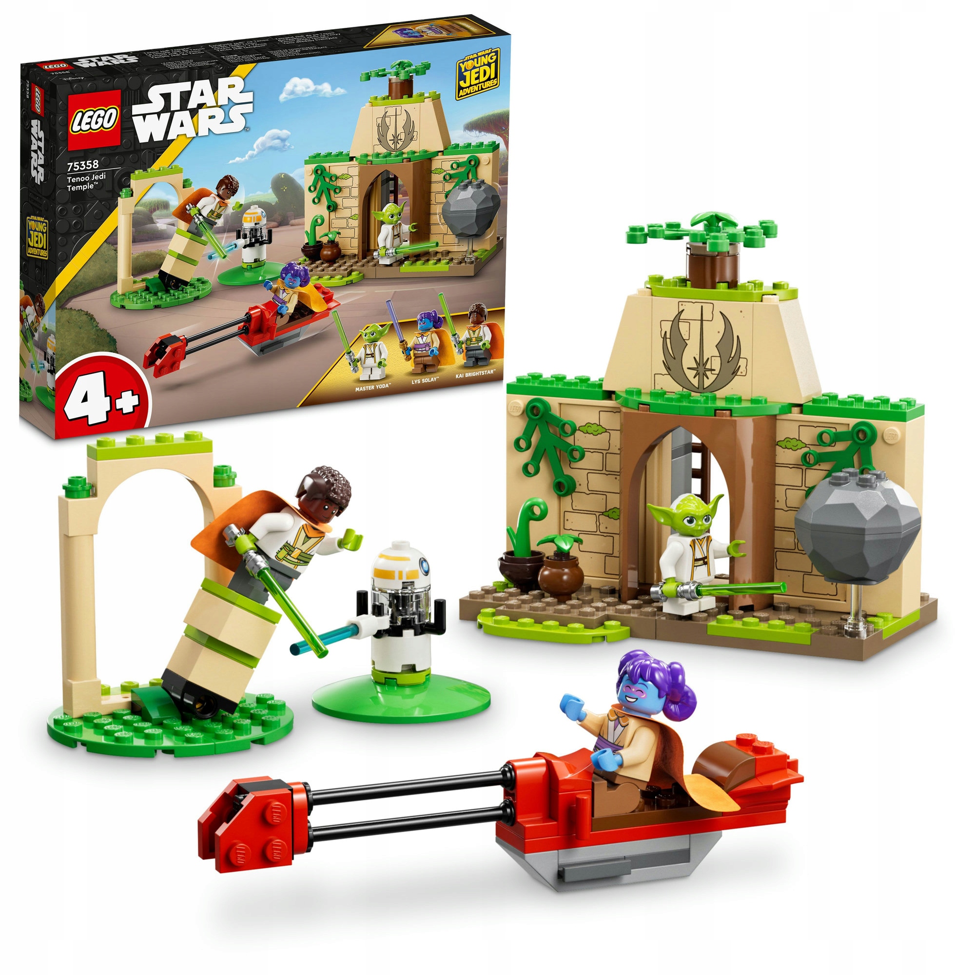 

Lego Star Wars Świątynia Jedi na Tenoo 75358