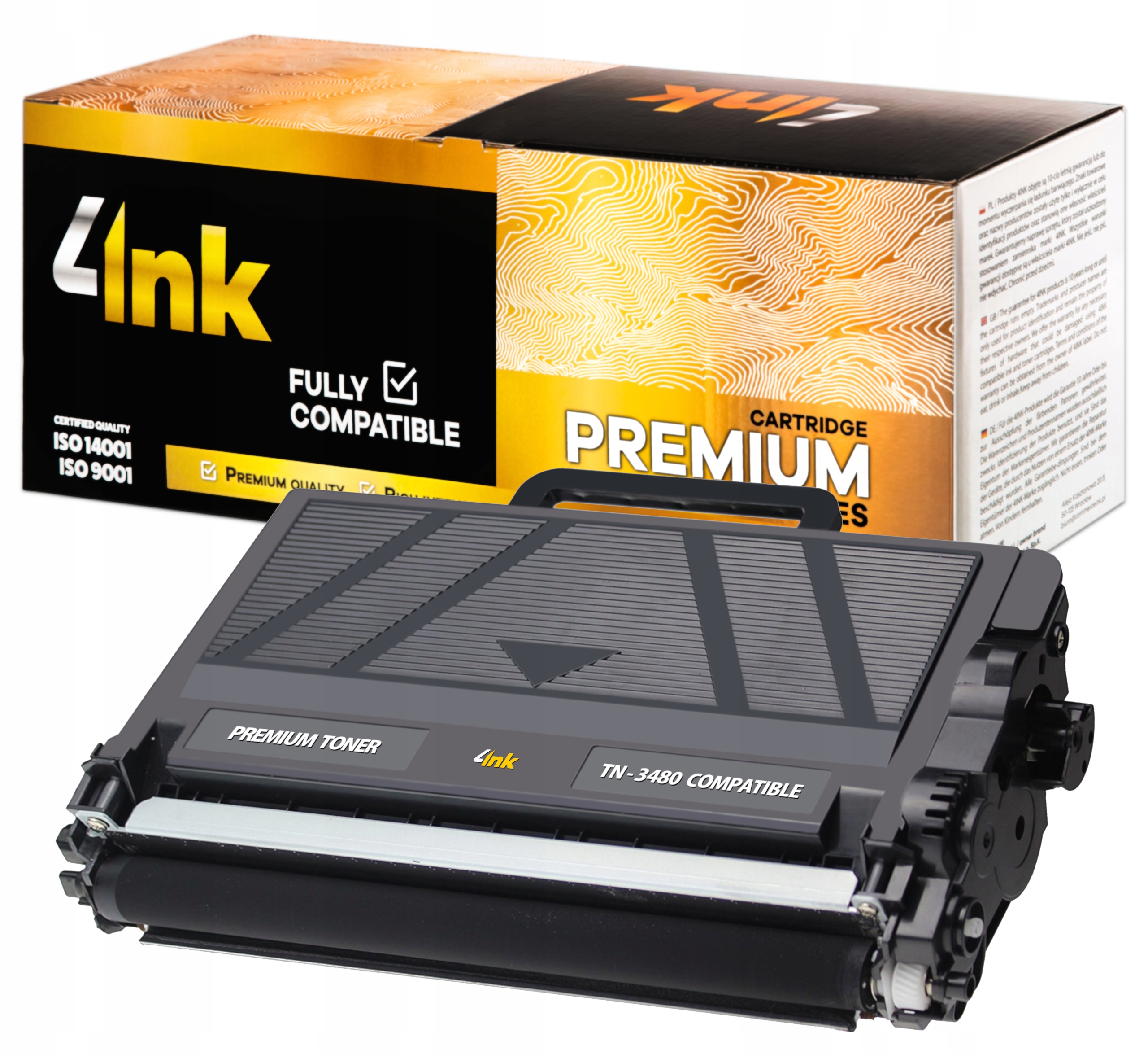 

Toner 4INK Brother TN-3480 Premium XL