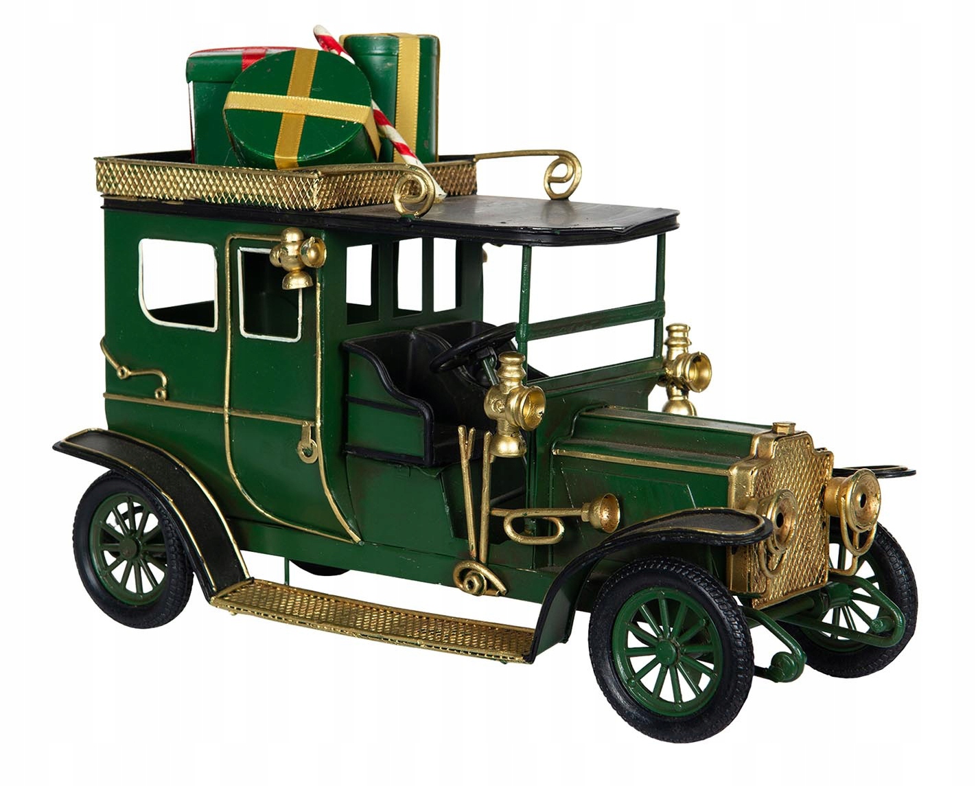 FIGURKA na święta AUTO Z PREZENTAMI retro