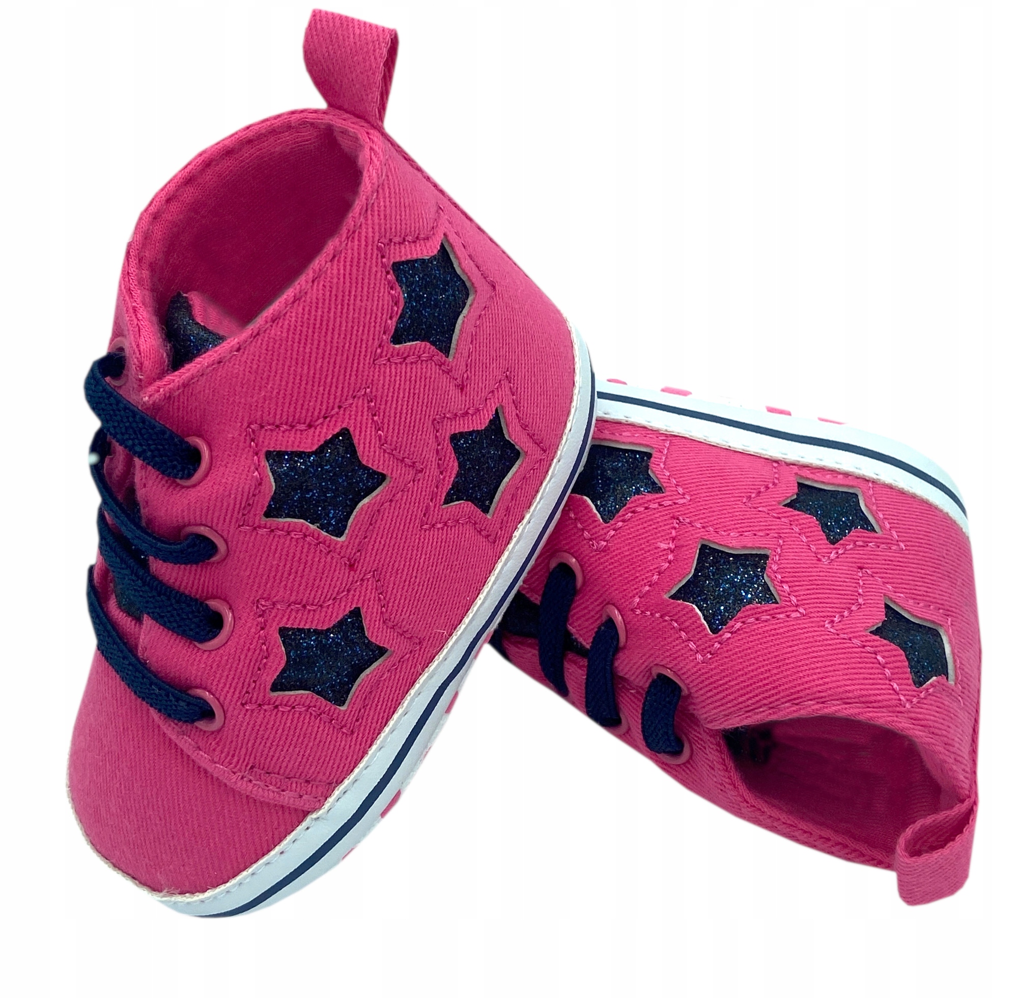 BUTY BUCIKI NIECHODKI DZIEWCZĘCE NIEMOWLĘCE 0-6 r. 18