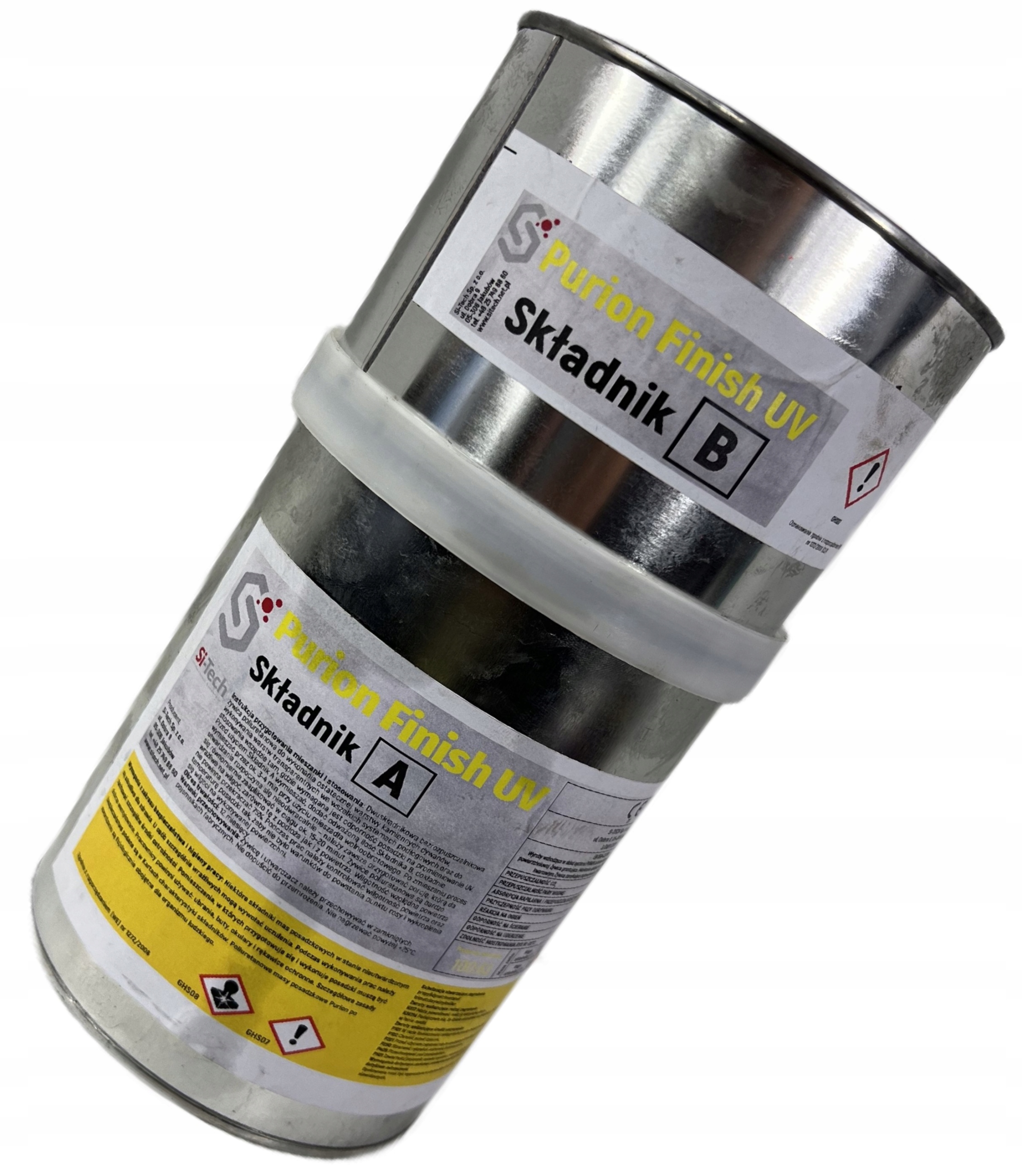 Żywica poliuretanowa transparentna " lakier " Uv do Kamiennego Dywanu