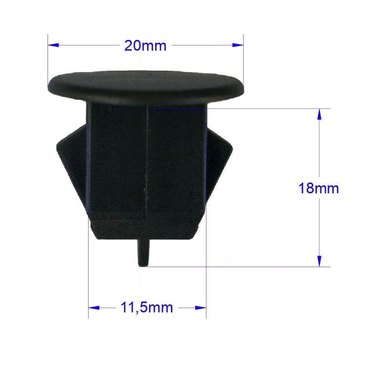 VOLVO S40 S60 S80 V50 V60 SPINKI TAPICERKI WCISKI KLAPY BAGAŻNIKA Jakość części (zgodnie z GVO) P - zamiennik o jakości porównywalnej do oryginału