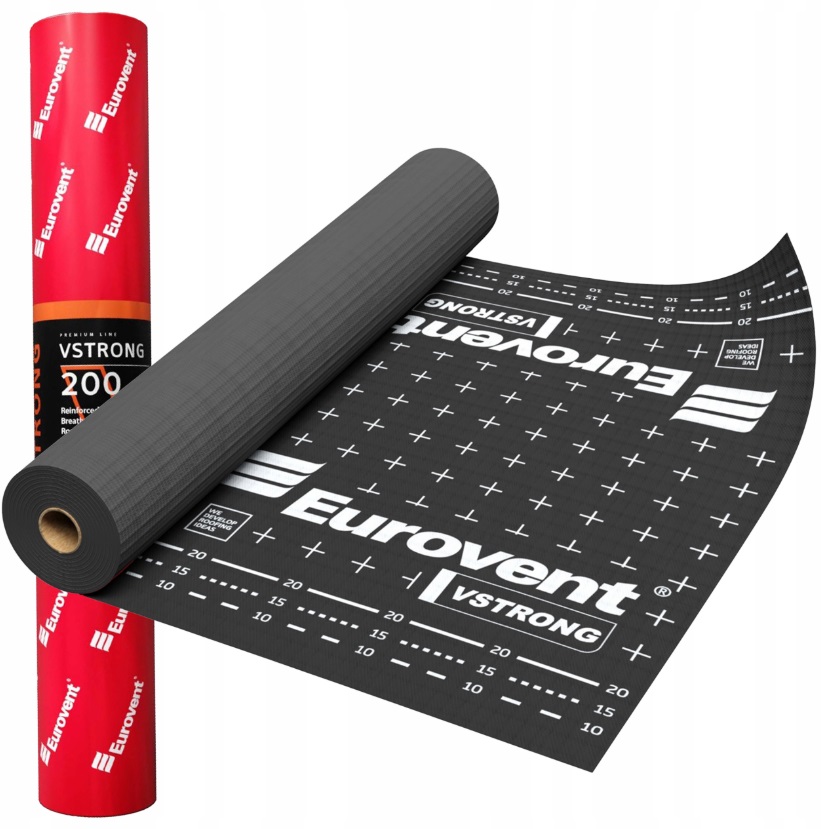 Eurovent Vstrong Membrana Folia Dachowa 4 Warstwy 200G 75M2
