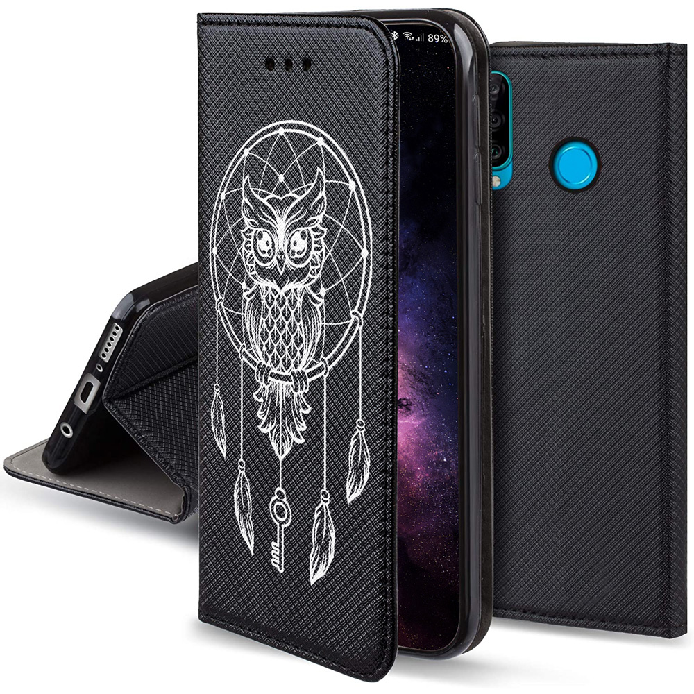 

Etui Magnet Dream Case do Huawei P30 Lite Szkło