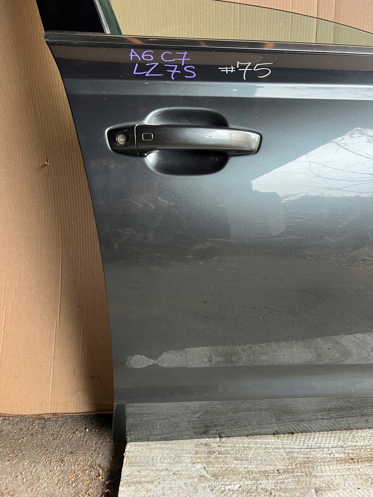 AUDI A6 C7 door right front right front LZ7S