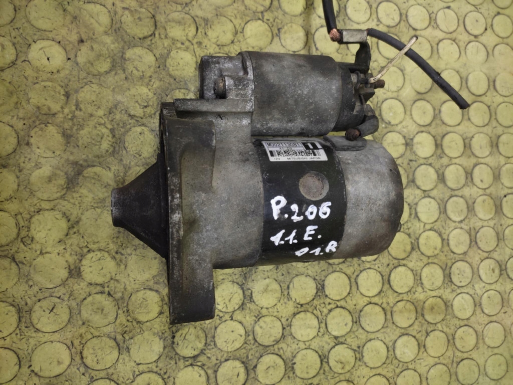 PEUGEOT 206 1.1 starter M002T130811