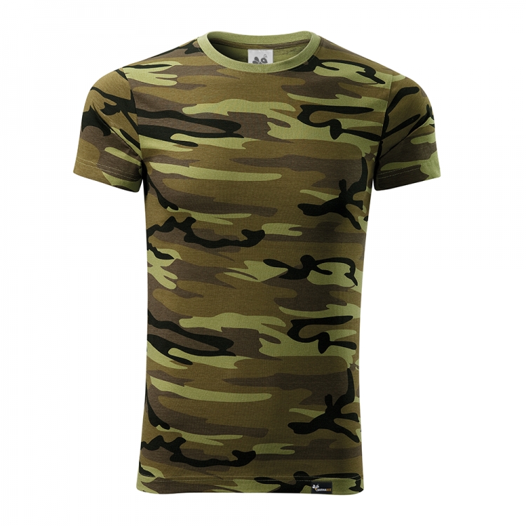 

KT00- 3XL / Koszulka bawełniana t-shirt męska moro