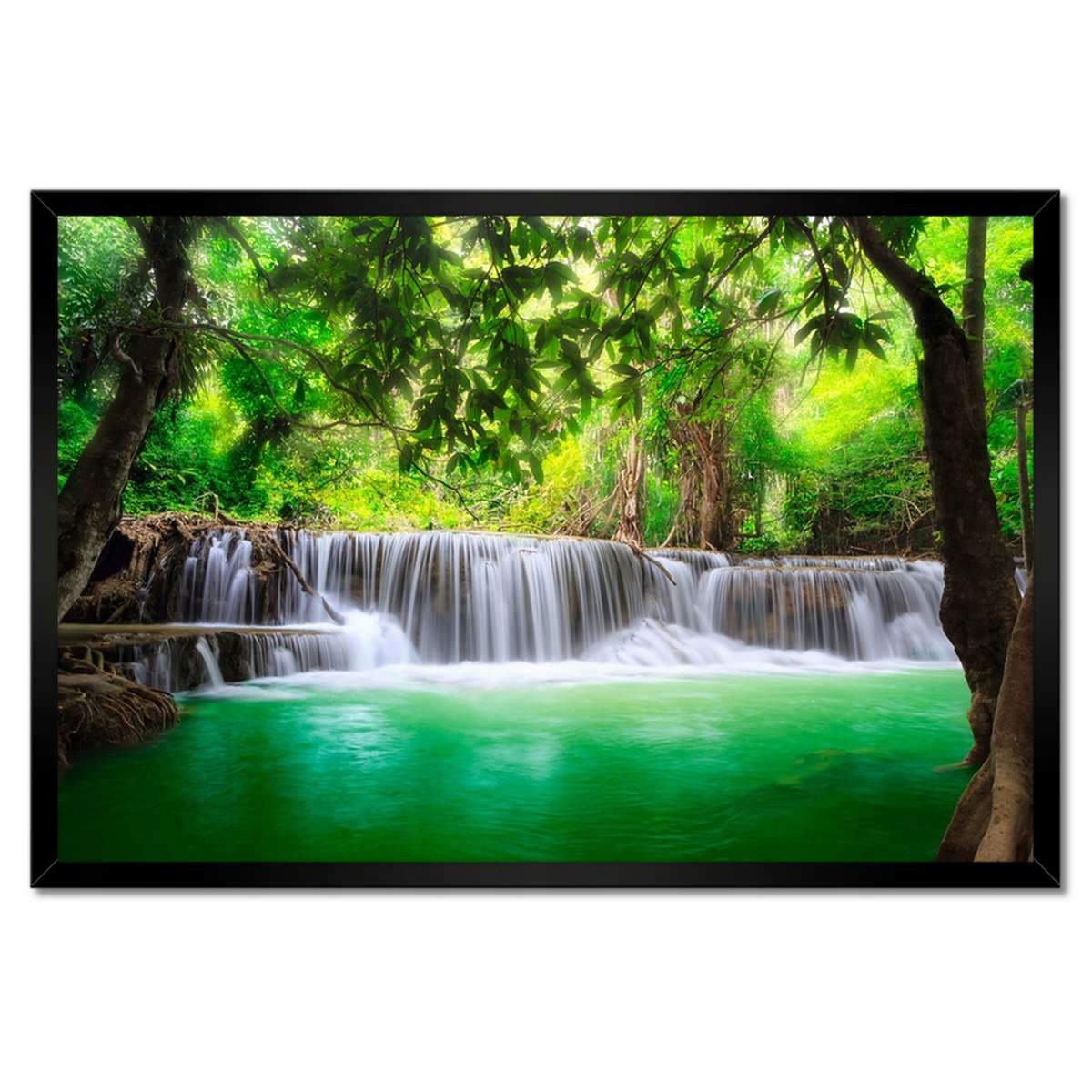 Plakáty v rámu 60x40 Vodopád v Thajsku