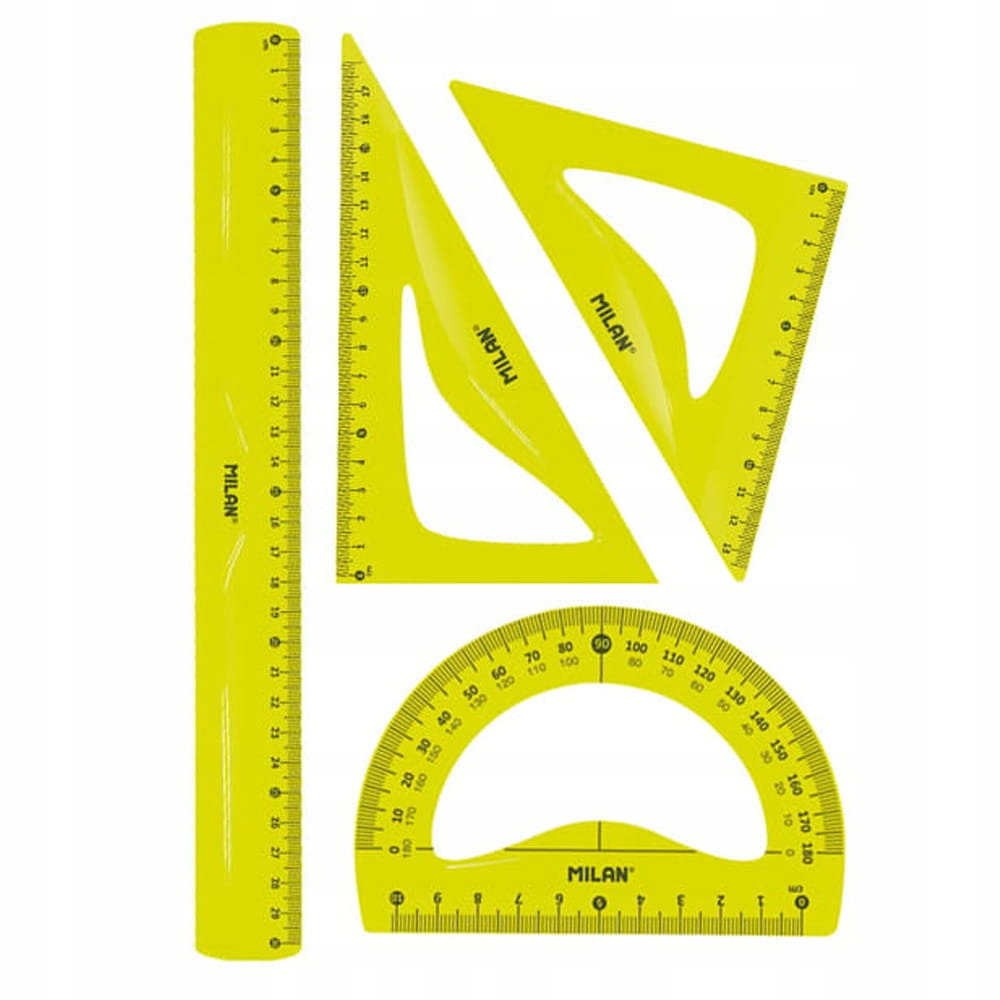 Zestaw kreślarski Flex&Resisant Milan 4szt.