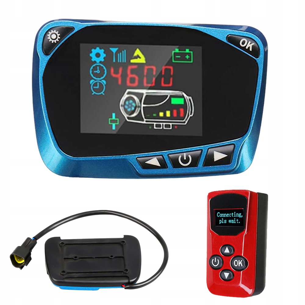 Nezávislé Topení LCD, Univerzální Vypínač 12V/24V