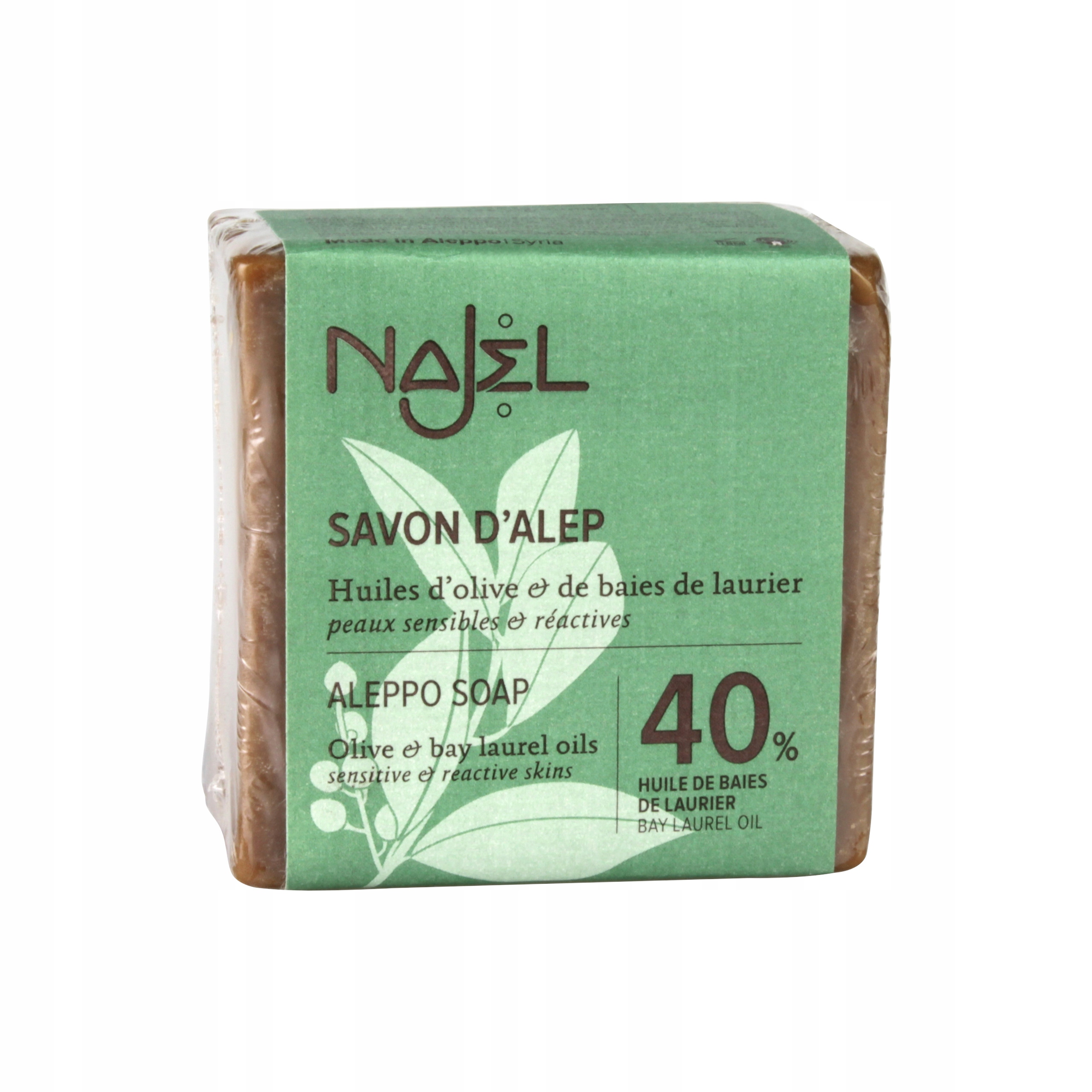 

Mydło Aleppo 40% Najel 185g
