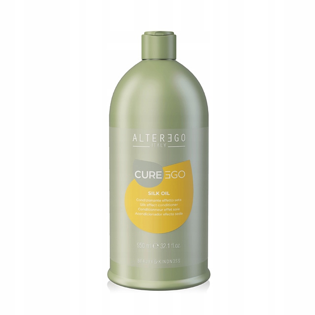 Disciplinující kondicionér Alter Ego Silk Oil 950 ml, proti krepatění