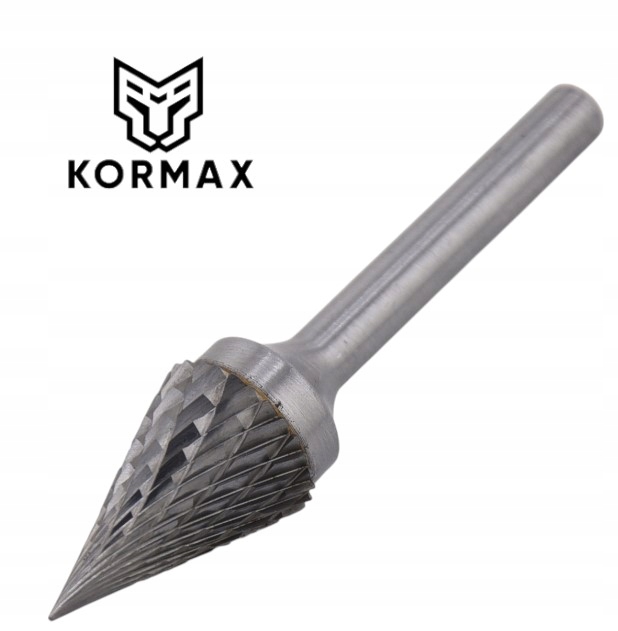 Fréza 14 mm kuželový rotační pilník 14x25x70x6 z karbidu M/skm