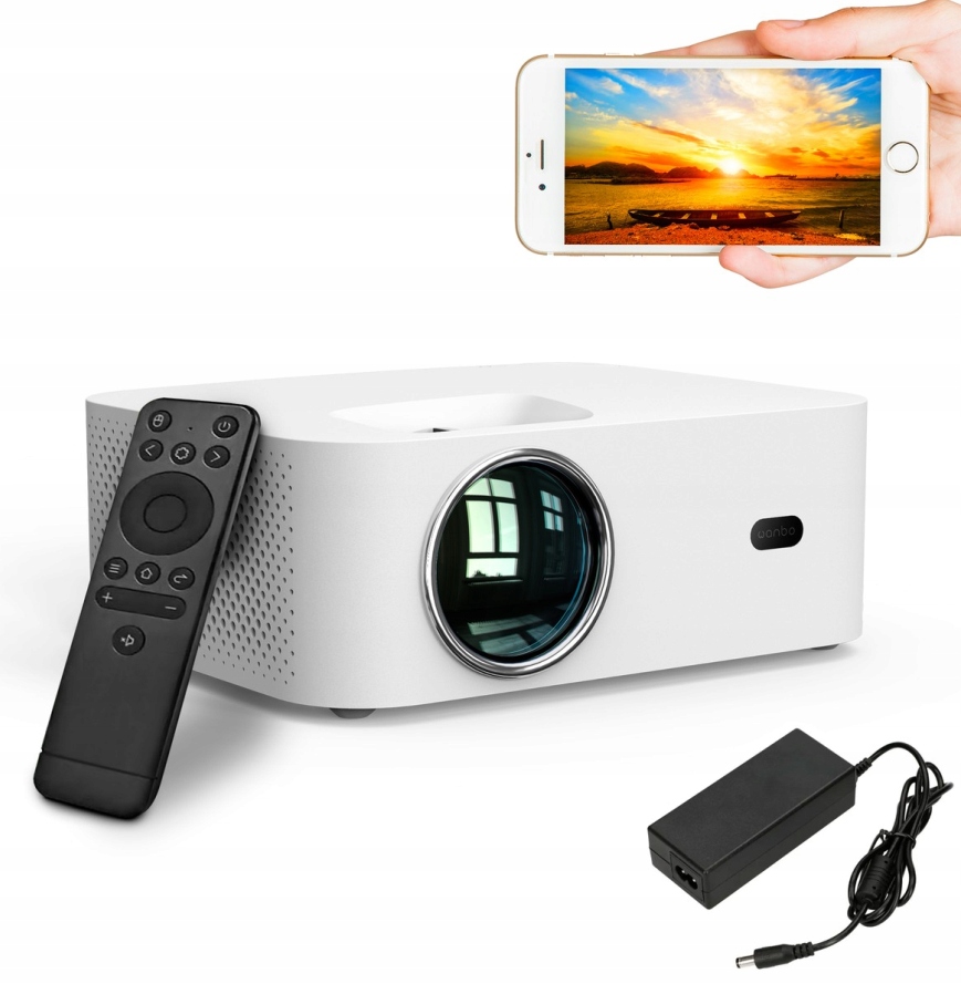 Projektor LED WANBO X1 Pro Android biały
