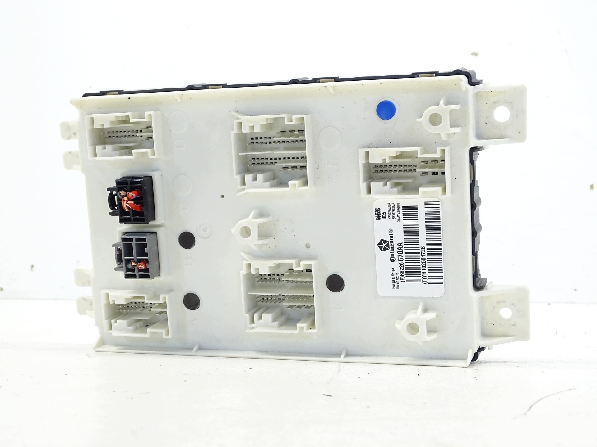 module control unit KOMFORTU MASERATI GHIBLI 68226670AA