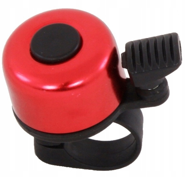 

Dzwonek Spencer rowerowy 35mm uniwersalny czerwień