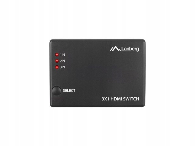Lanberg Switch Video 3X Hdmi Port Micro Usb SWV-HDMI-0003