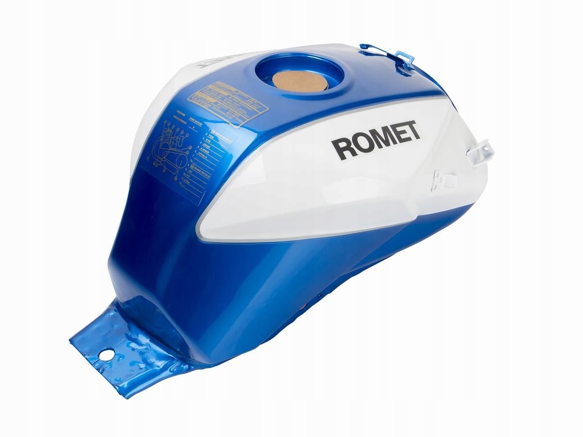 02-4041700-007603 - Топливный бак Romet Division125 2015 белый