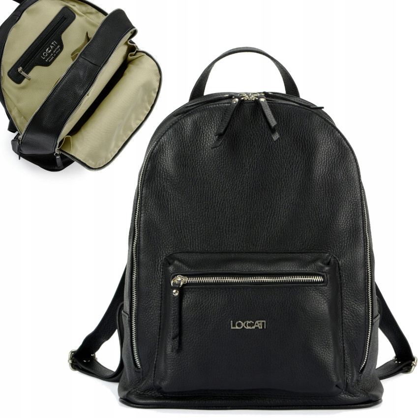 

Plecaki damskie skórzane włoskie Plecak miejski a4