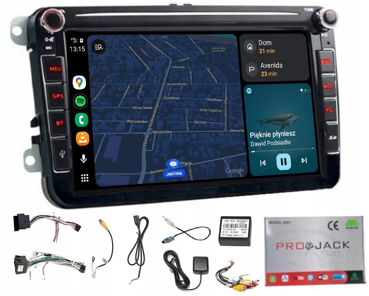 Gps Navigácia Rádio Android Vw Passat B7 2010-2014 Wifi Carplay 64GB