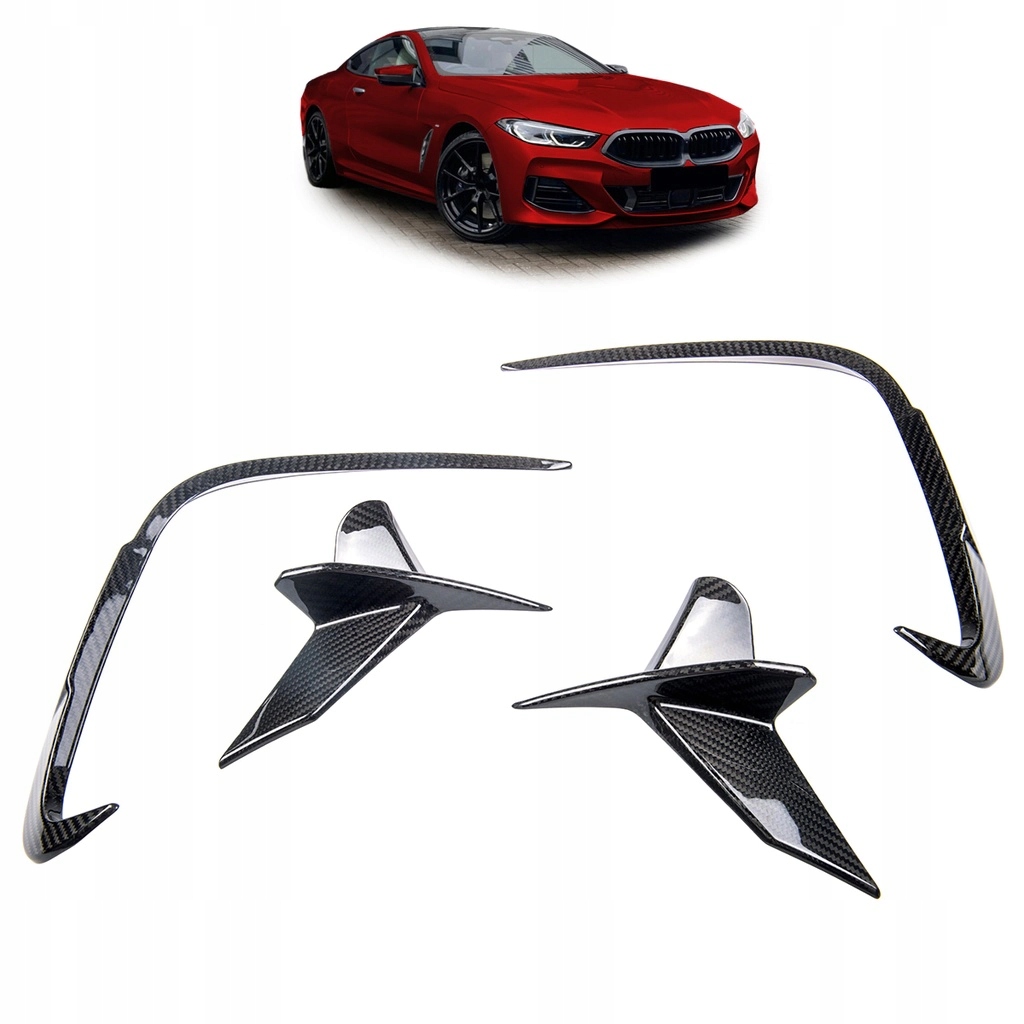 Splittery do BMW 8 (G15, F92) Coupe 2018 - 2022