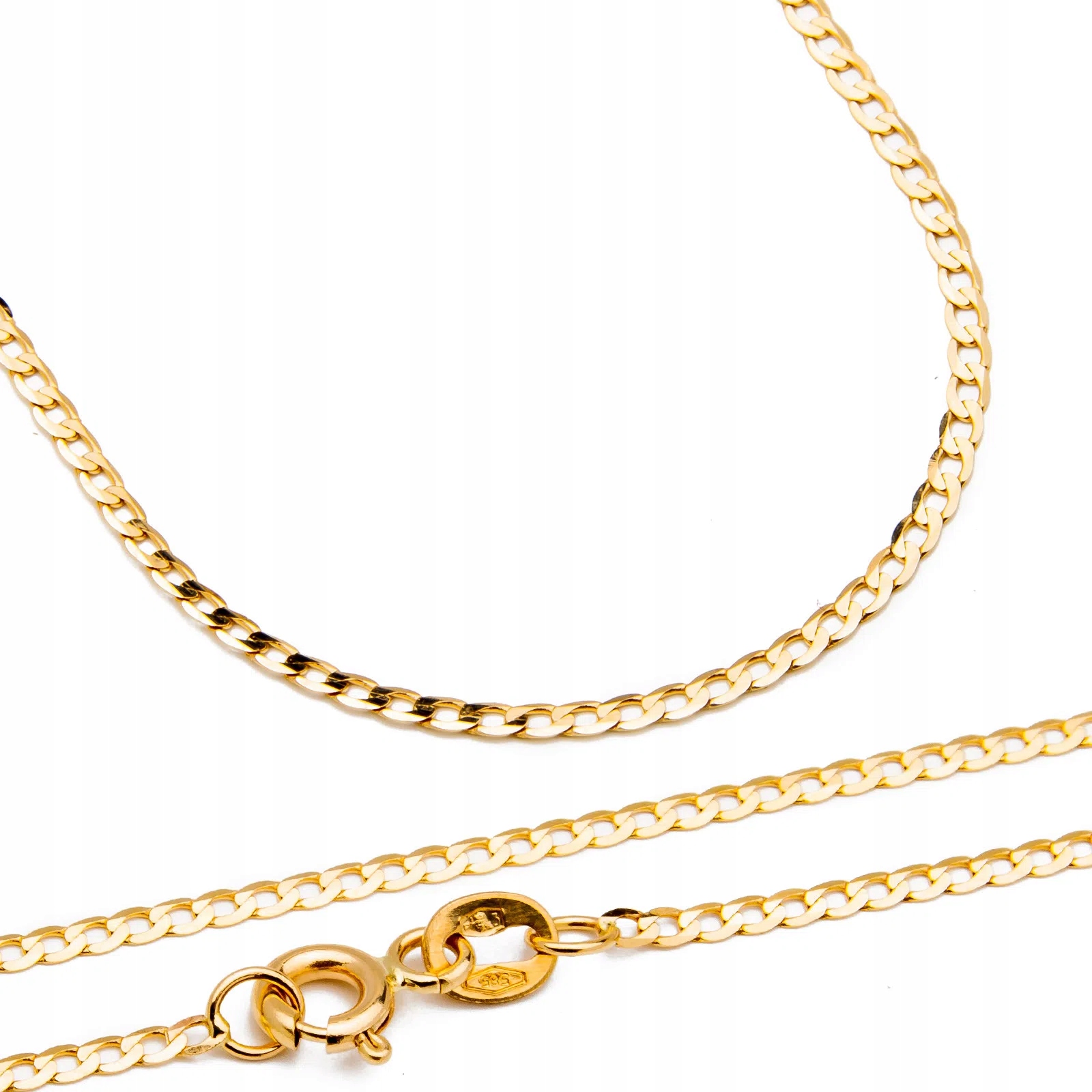 Zlatý řetízek 585 pancíř III