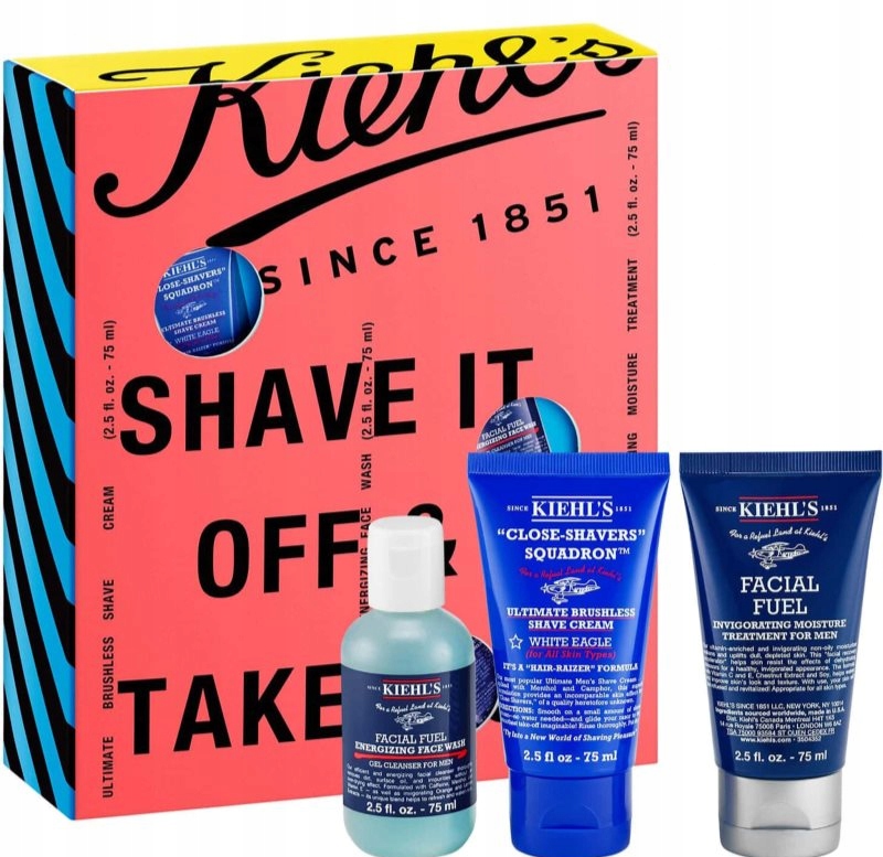 Kiehl's Facial Fuel dárková sada pro muže