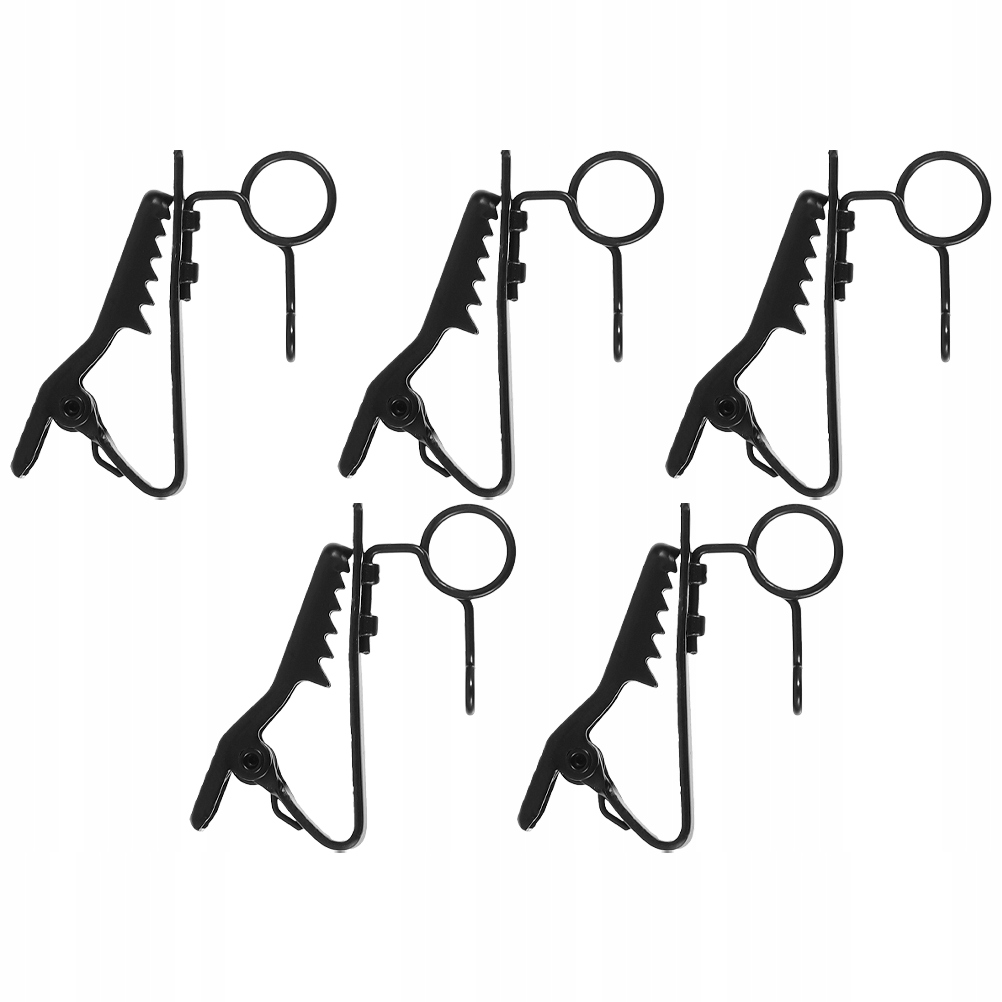 5 SZT. ZACISKÓW DO KLAPKI MIKROFONU LAVALIER ZACISKI MIKROFONOWE